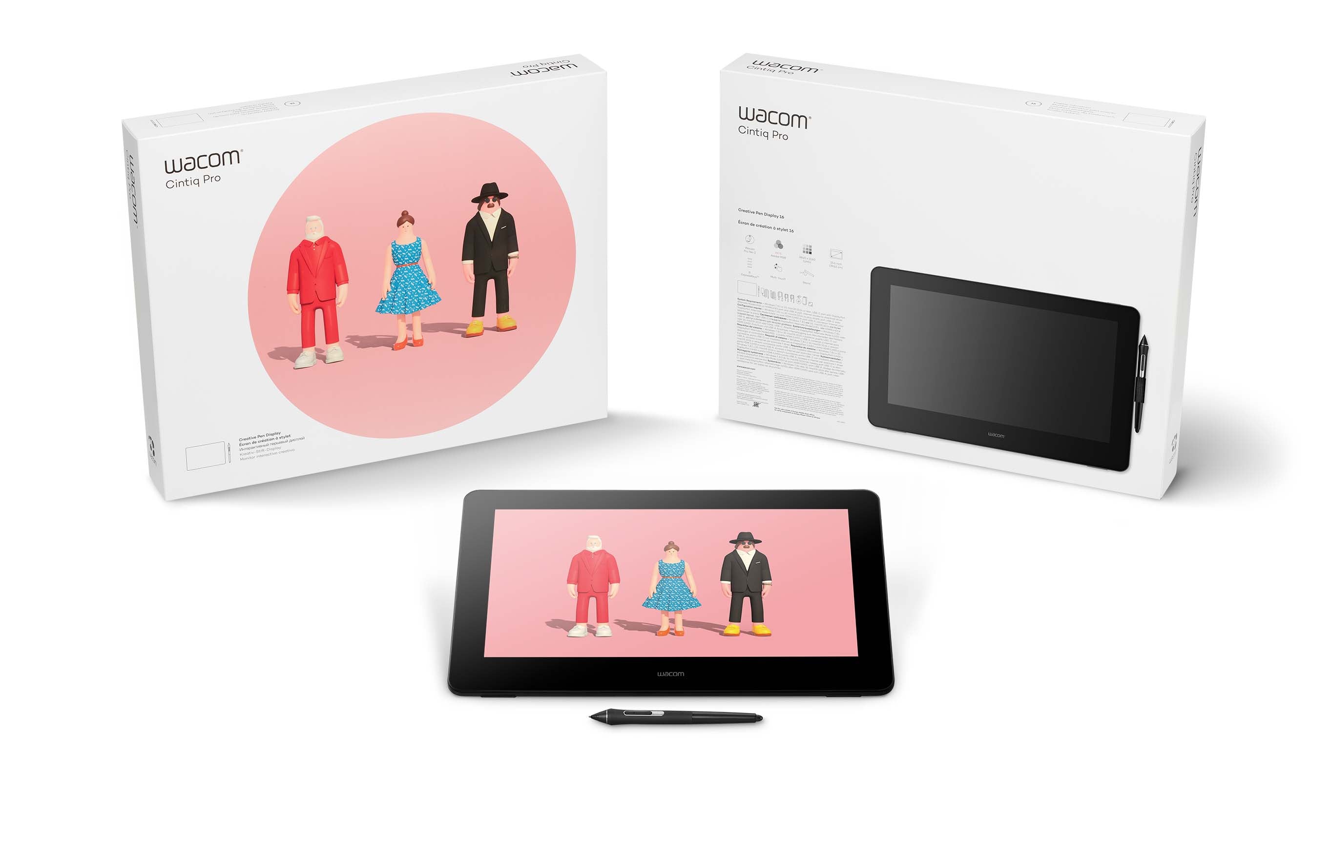 Wacom Cintiq Pro 16 (Extra Gift : Pro Pen 2 For Free)
