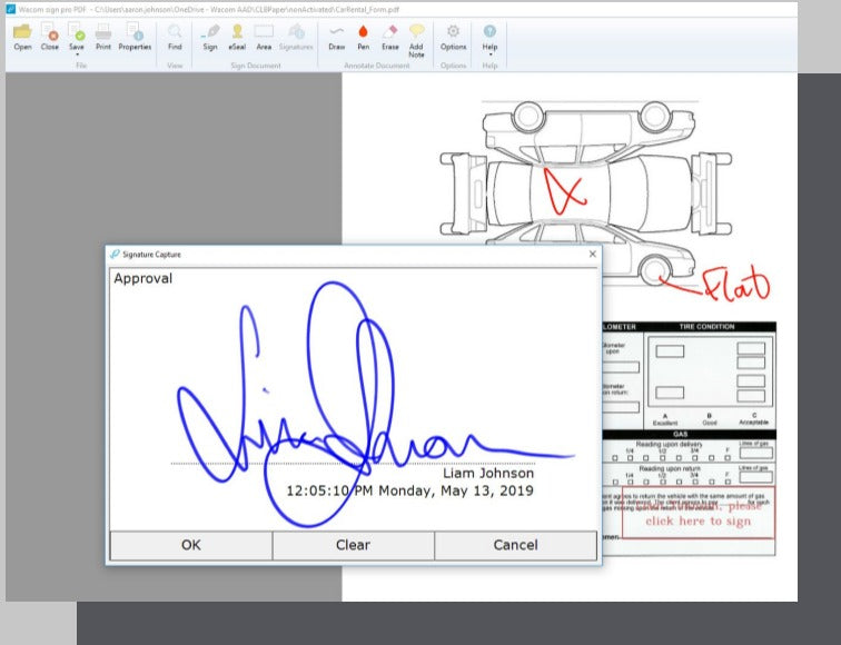 DTU-1141B Signature Displays Set